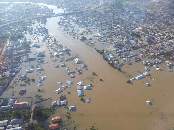 Tại bang Borno phía đông bắc Nigeria - một trong những khu vực chịu ảnh hưởng nặng nề nhất của lũ lụt, các quan chức tại một sở thú do nhà nước điều hành ngày 11/9 cho biết, dòng nước dâng cao đã giết chết "hơn 80%" động vật hoang dã tại cơ sở và cuốn trôi các loài động vật, bao gồm cả các loài bò sát nguy hiểm, vào các khu dân cư”. lũ lụt 4.jpg