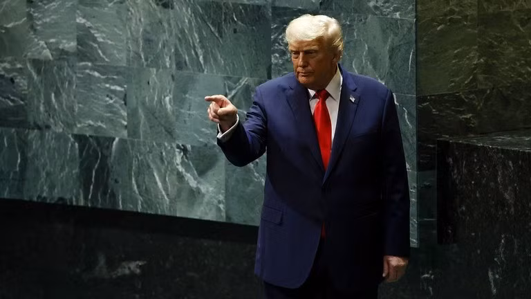 Phát biểu tại LHQ, Tổng thống Mỹ Donald Trump nói rằng, ông đang tìm cách giảm thiểu mối đe dọa từ vũ khí hủy diệt hàng loạt, kêu gọi mọi quốc gia cùng Mỹ chấm dứt hoàn toàn việc phát triển vũ khí sinh học". ong-trump.jpg
