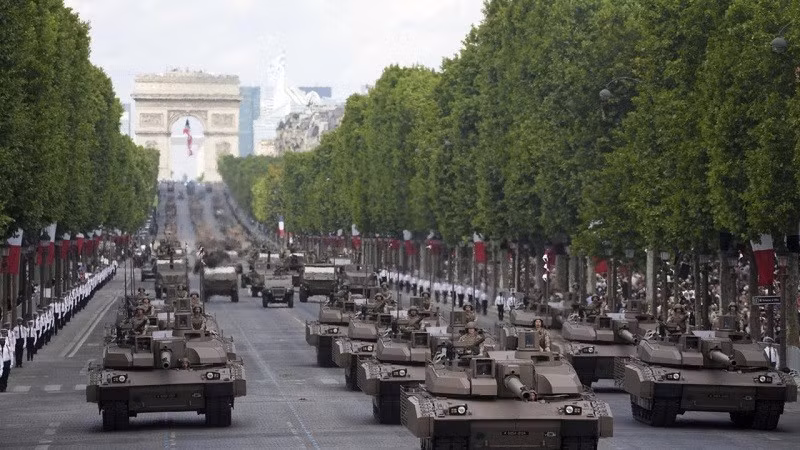 Học thuyết tập trung vào "mối đe dọa từ Nga", với các thuật ngữ "Nga", "người Nga" và "Moscow" được nhắc đến hơn 80 lần. phap-3.jpg