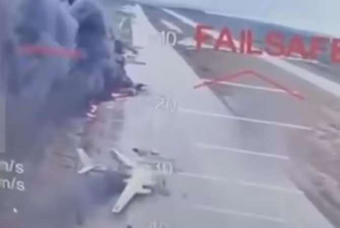 Vào ngày 1/6, Lực lượng vũ trang Ukraine đã tiến hành một cuộc tấn công bằng UAV lớn vào một số căn cứ không quân của Nga có máy bay ném bom chiến lược. tu-2.jpg