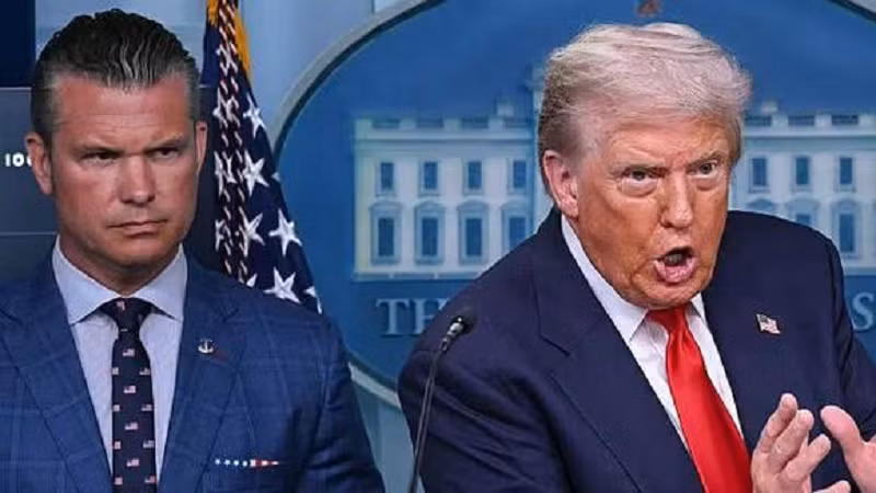Bộ trưởng Chiến tranh, Pete Hegseth, hôm 13/11 đã trình lên Tổng thống Trump một báo cáo về các biện pháp chống lại Venezuela mà Mỹ có thể áp dụng "trong những ngày tới" nhưng không cung cấp chi tiết. btqp-va-ong-trump.png