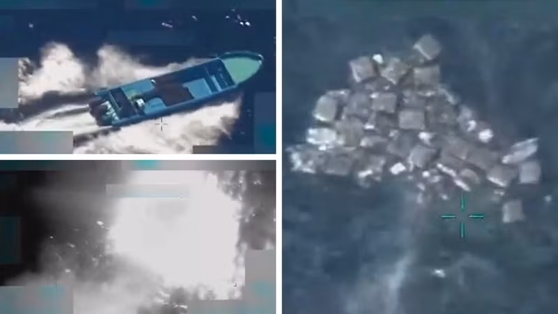 Máy bay chiến đấu của Mỹ đã phá hủy một số tàu mà họ cho là đang vận chuyển ma túy từ Venezuela tới Mỹ - cáo buộc mà Caracas phủ nhận. ten-lua-6.jpg