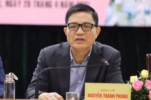 Ảnh: Bị can Nguyễn Thanh Phong.