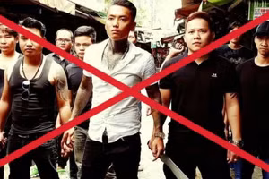 Nhóm giang hồ mạng “Cọp đen" bị khởi tố - (Ảnh: Công an Đồng Nai).