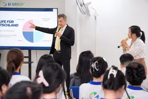 Ảnh: EI Group đã phối hợp cùng Viện Giáo dục nghề nghiệp Đức.
