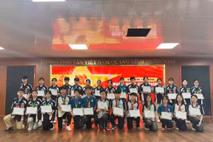 Tuổi trẻ Trường Nguyễn Bỉnh Khiêm lan tỏa tinh thần Chủ tịch Hồ Chí Minh