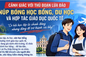 Thủ đoạn lừa đảo núp bóng học bổng, du học. (Ảnh: CAHN).