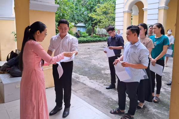 Sở GD&ĐT TPHCM tổ chức tuyển dụng giáo viên năm học 2024 - 2025. Ảnh: QN