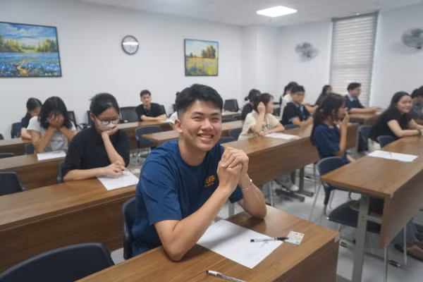 Sinh viên Trường Quốc tế - Đại học Quốc gia Hà Nội. Ảnh minh họa: INT