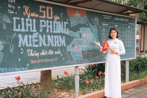 Cô giáo Nguyễn Thị Bích Hường.