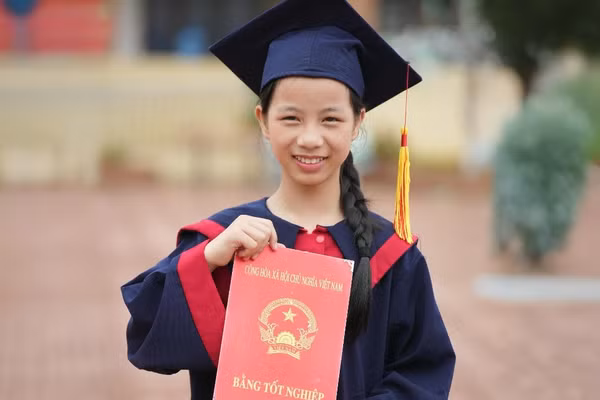 Em Trần Gia Linh. Ảnh: Dương Hoa 