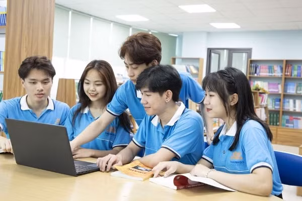 Sinh viên Trường Đại học Thành Đô. Ảnh: NTCC