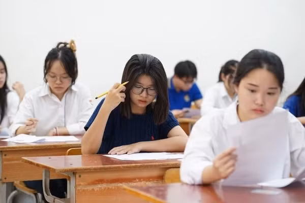 Thí sinh dự thi tốt nghiệp THPT 2025. Ảnh minh họa: Xuân Phú