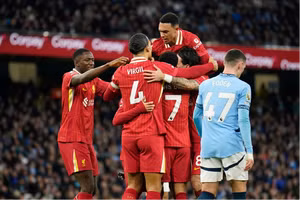 HLV Liverpool phát biểu khiêm tốn sau trận thắng Man City 