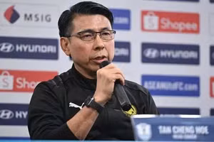 HLV Malaysia: ‘Chúng tôi mới thua một lượt đấu’