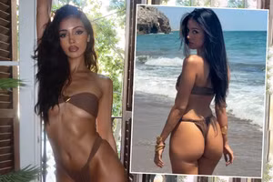 Loạt thời trang bikini tuyệt đẹp của bạn gái cựu sao Tottenham 