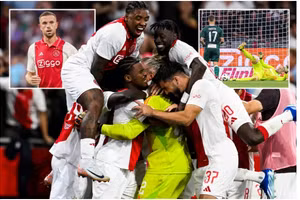 Ajax đi tiếp ở Europa League sau loạt sút luân lưu kinh điển