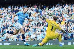 Chùm ảnh: Haaland và Man City làm nên điều không tưởng