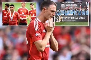 Chùm ảnh: Man City hạ Man Utd đoạt Siêu Cup Anh 