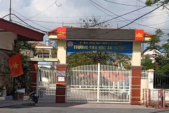  Trường tiểu học An Dương nơi diễn ra sự việc.