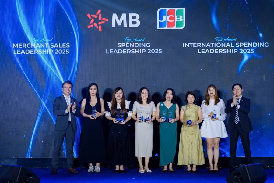 MB nhận 9 giải thưởng danh giá từ JCB