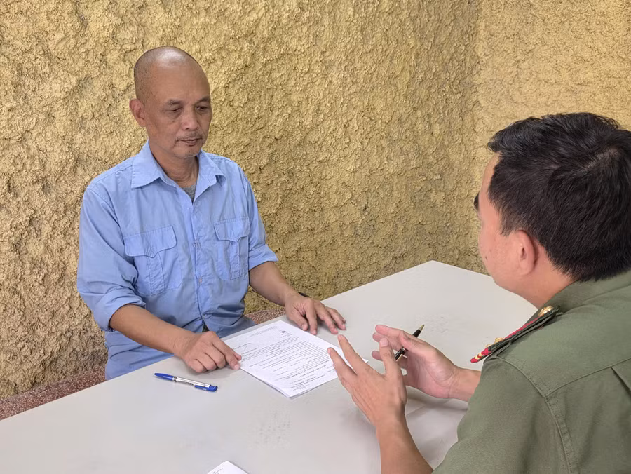 Bị can Nguyễn Thành Nam.