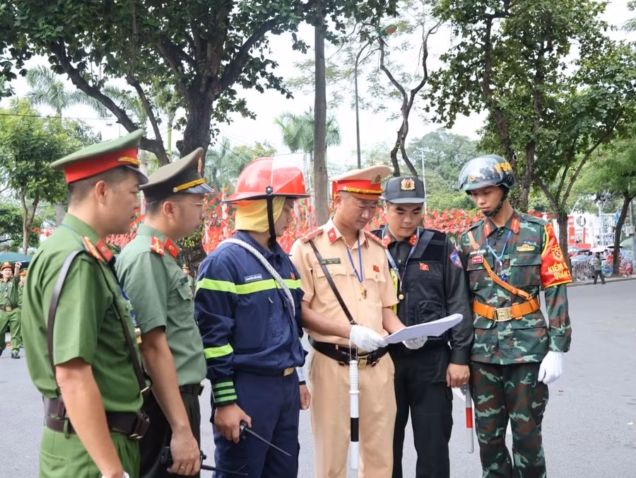 Công an TP Hà Nội tại sự kiện A80.