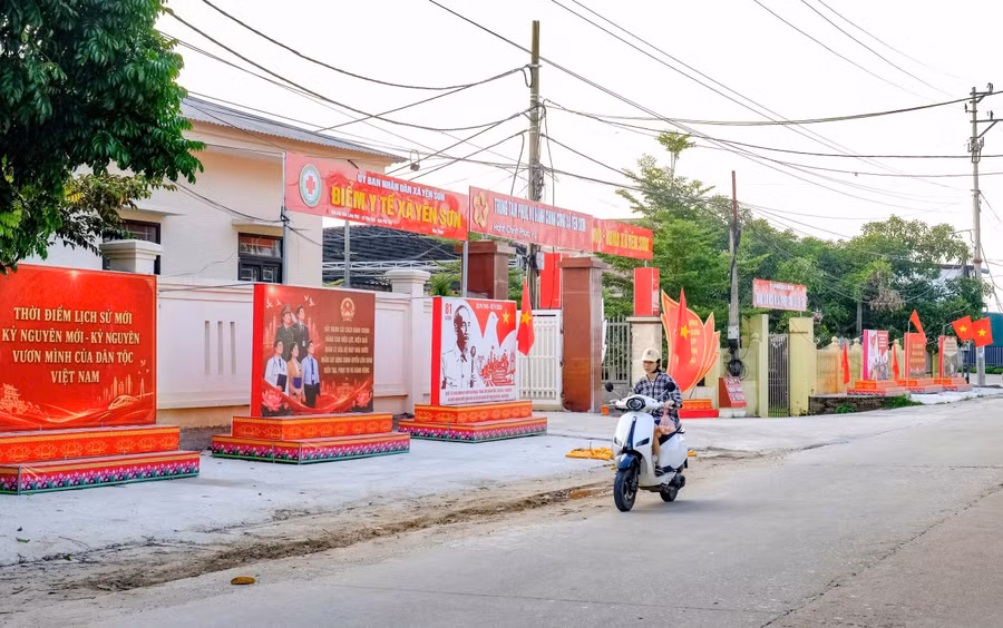 Diện mạo Yên Sơn khang trang từng ngày.