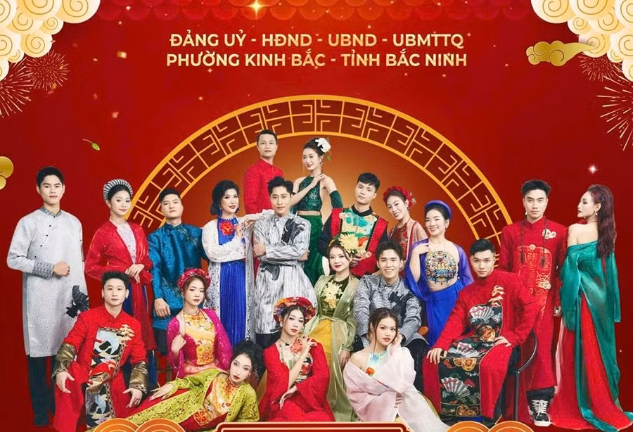Chương trình nghệ thuật đặc sắc "Xuân Kinh Bắc" với sự quy tụ nhiều ca sĩ nổi tiếng.