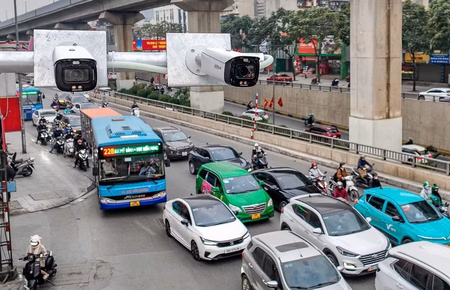 Hệ thống camera giám sát hoạt động 24/24 giờ.