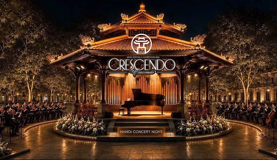 “Crescendo - Giao hưởng kết nối” sẽ được dàn dựng như một hành trình âm nhạc (Ảnh: Sở VHTT Hà Nội).