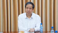 Bộ trưởng Nguyễn Kim Sơn kiểm tra các điểm thi tại TPHCM