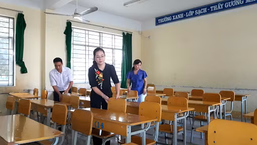 Bảo vệ cơ sở vật chất, thiết bị phục vụ kỳ thi tốt nghiệp THPT
