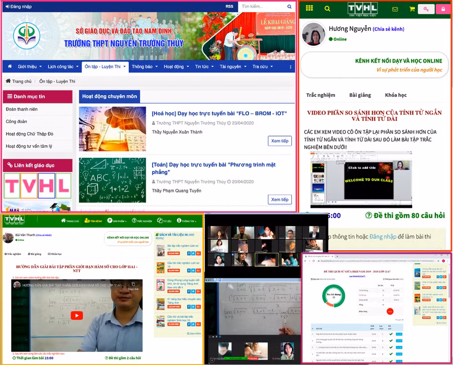 Kinh nghiệm quý trong dạy học trực tuyến của một trường vùng quê ảnh 1