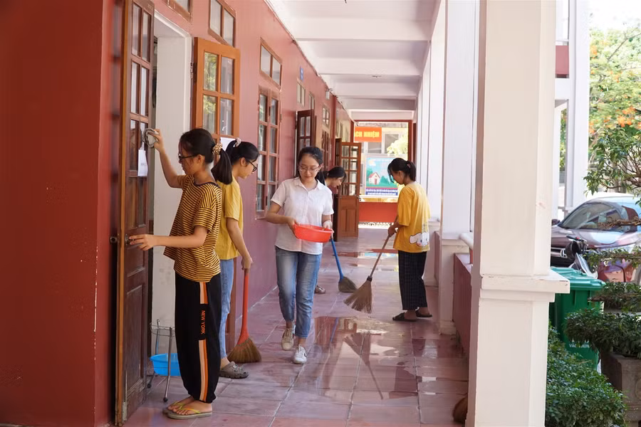 Cận cảnh mọi khâu chuẩn bị kỳ thi tuyển vào lớp 10 tại Nghệ An ảnh 4