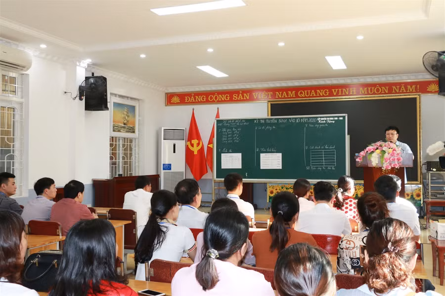 Nghệ An: Tổ chức thi vào 10 nghiêm túc nhưng không tạo áp lực cho thí sinh ảnh 1