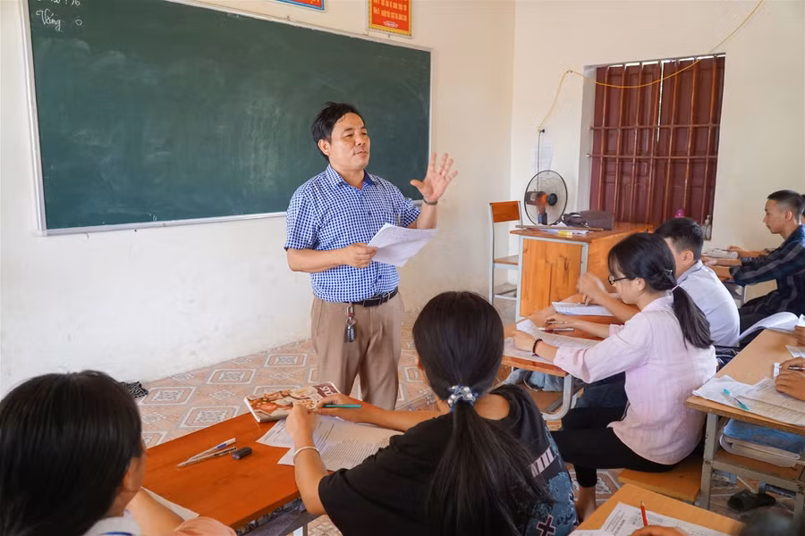 Trường THPT ngoài công lập tại Nghệ An "loay hoay" tìm... học sinh ảnh 2