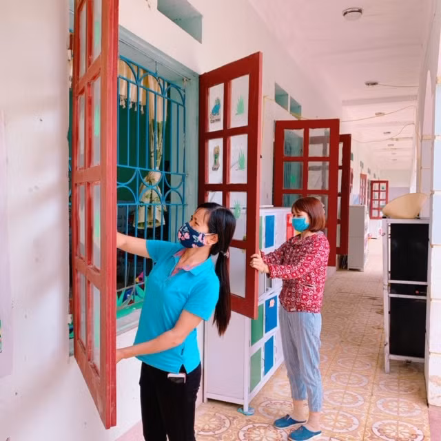 Trường mầm non Điền Trung: Điểm sáng tuyên truyền phòng chống dịch Covid-19 của ngành Giáo dục Bá Thước - Thanh Hóa ảnh 3
