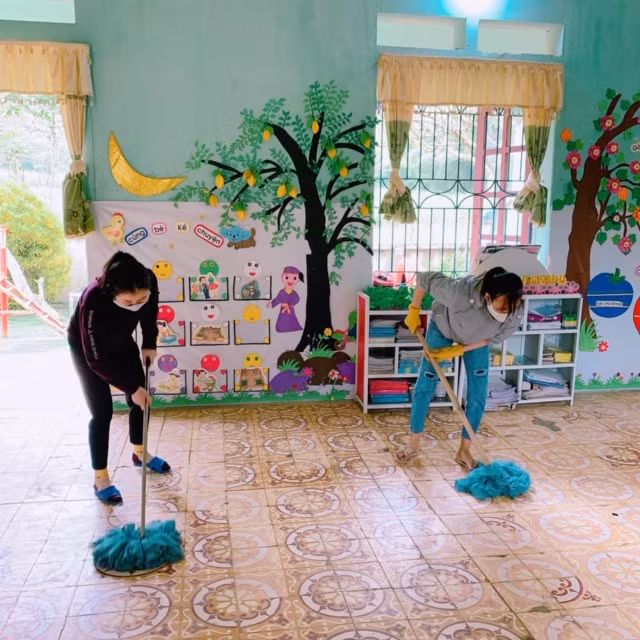 Trường mầm non Điền Trung: Điểm sáng tuyên truyền phòng chống dịch Covid-19 của ngành Giáo dục Bá Thước - Thanh Hóa ảnh 2
