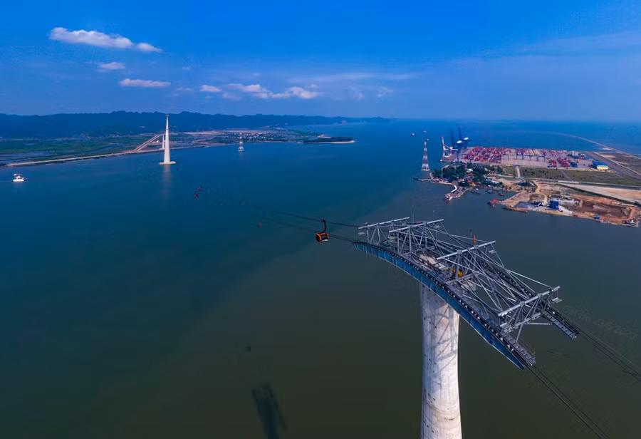 Khai trương tuyến cáp treo dài gần 4km nối Cát Hải - Phù Long ảnh 2