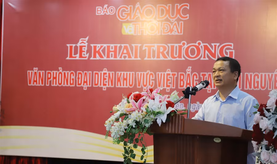 Báo Giáo dục và Thời đại khai trương Văn phòng đại diện khu vực Việt Bắc tại Thái Nguyên ảnh 3