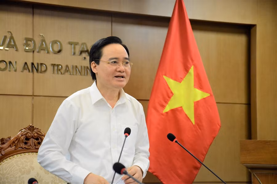 Hội nghị trực tuyến với 63 tỉnh/thành phố về công tác tổ chức thi tốt nghiệp THPT năm 2020 ảnh 1