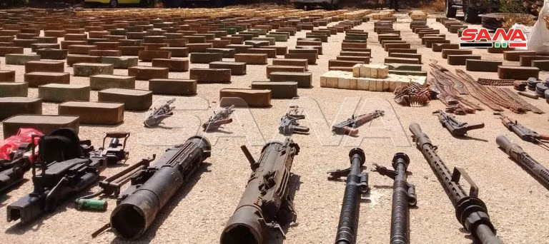 Quân đội Syria thu giữ lượng vũ khí lớn chuyển tới "chảo lửa" Idlib ảnh 1