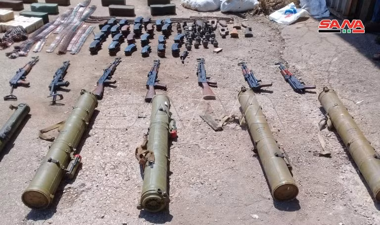 Quân đội Syria thu giữ lượng vũ khí lớn chuyển tới "chảo lửa" Idlib ảnh 2