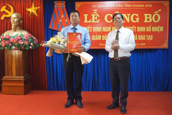 Khánh Hòa: Bổ nhiệm tân Giám đốc Sở Giáo dục và Đào tạo