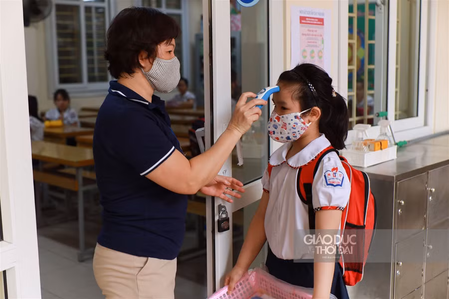 Trường học chuẩn bị chu đáo đón trò trở lại lớp