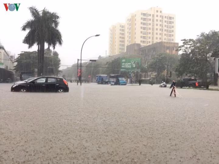 Hoàn lưu của bão tiếp tục gây mưa lớn trong những ngày tới ở Bắc Bộ