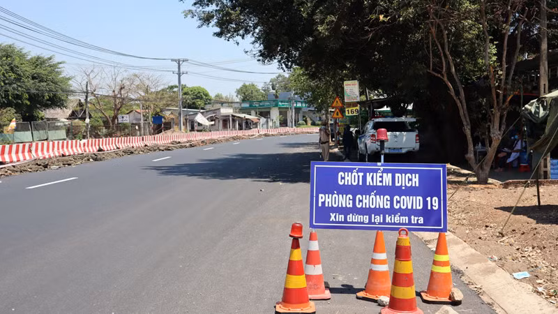 Nam Định thành lập 4 chốt kiểm soát dịch Covid-19