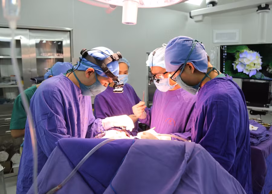 Hồi sinh cho bệnh nhân 75 tuổi nhờ phẫu thuật nội mạc động mạch cảnh 