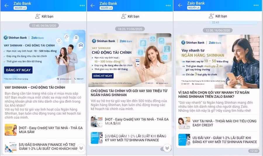 Bộ Công Thương không quản lý và cấp phép cho Zalo Bank
